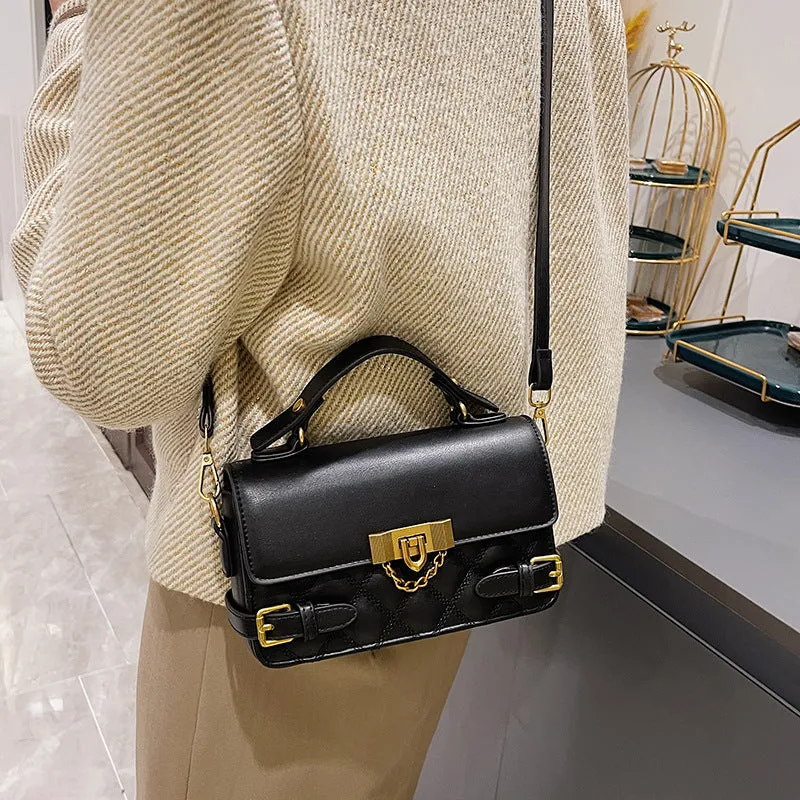 Women's High-grade Fashionable Diamond Quilted Niche Crossbody Bags