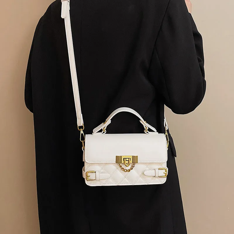 Women's High-grade Fashionable Diamond Quilted Niche Crossbody Bags