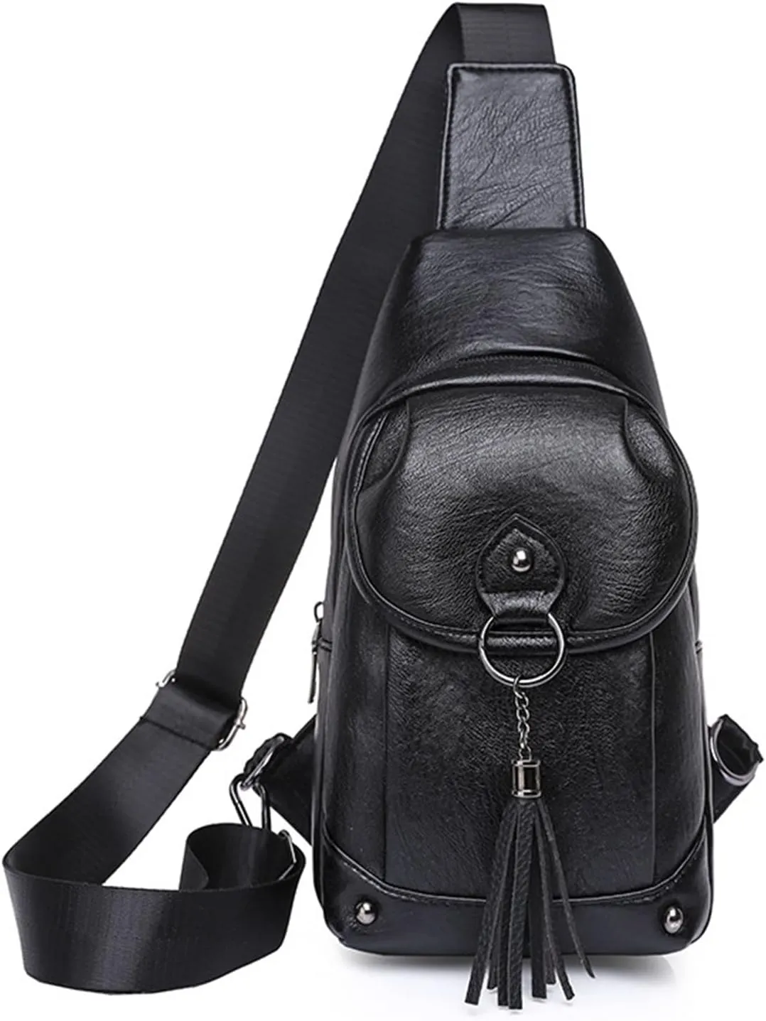 Women's Leopard Chest Bag Sling Bag for Women Sling Crossbody Bag Chest Backpack Bag Satchel Daypack Purse