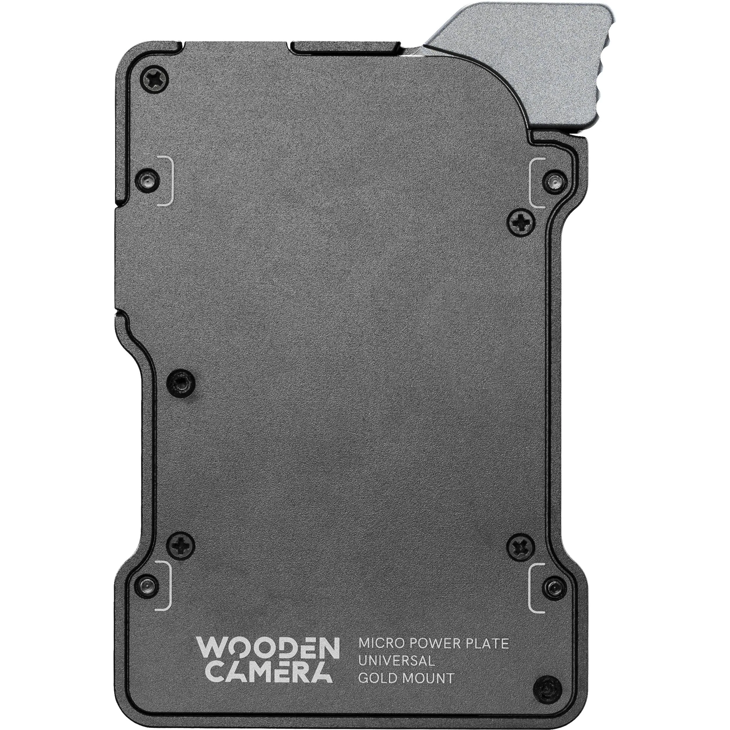 Wooden Camera Universal Micro Battery Plate (Gold Mount)