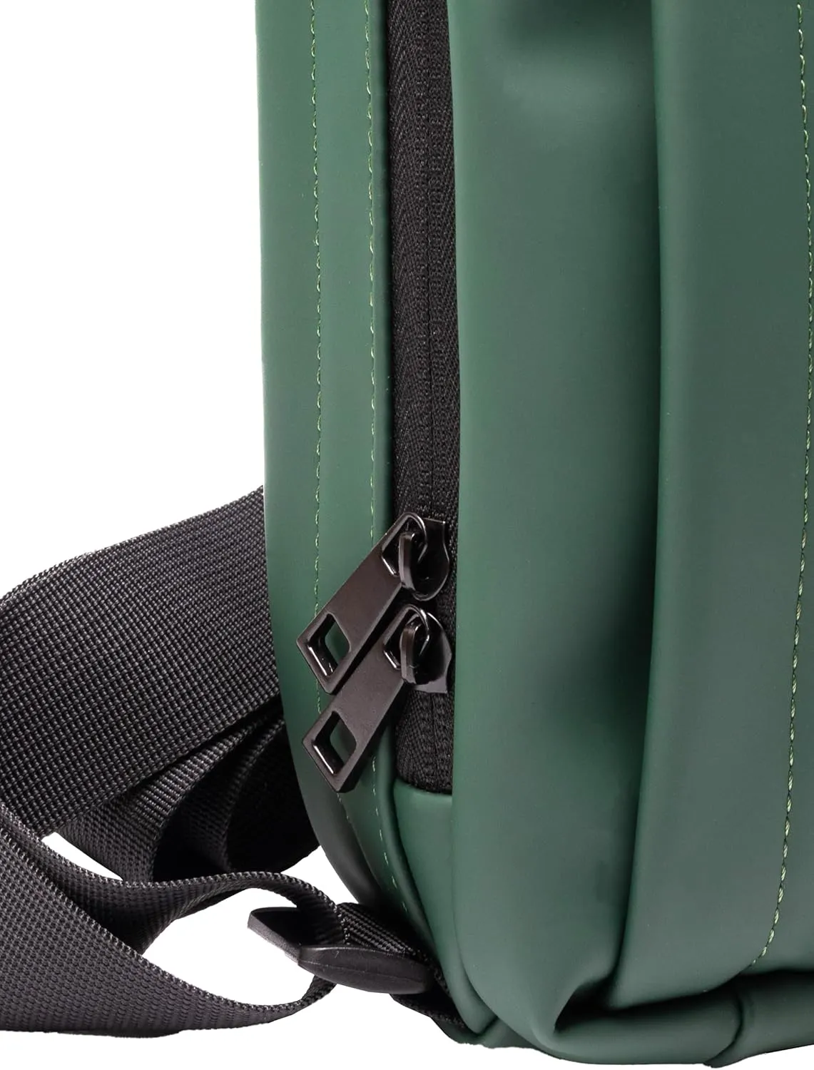 X RAY Men's Shoulder Bag Crossbody Backpack for Men, EDC PU Leather Sling Carry Bag for Travel, Work, Gym