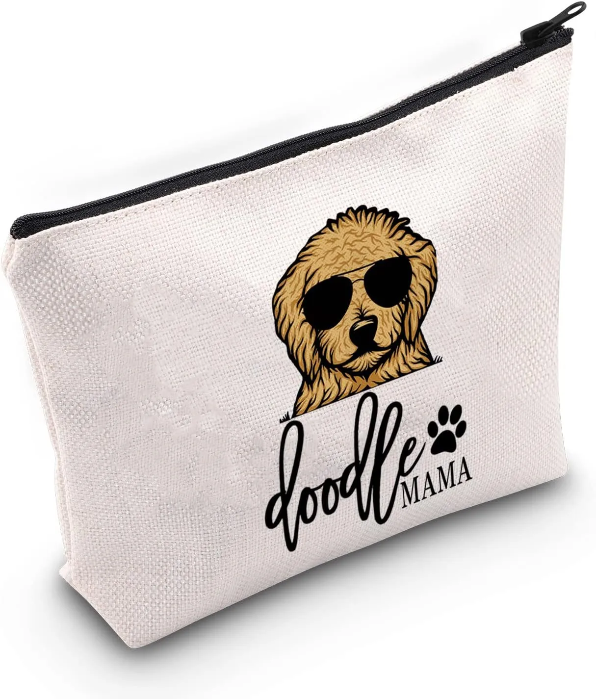 ZJXHPO Golden Doodle Mom Gift Dog Lover Gift Funny Doodle Mama Zipper Pouch Makeup Bag (Doodle Mom)