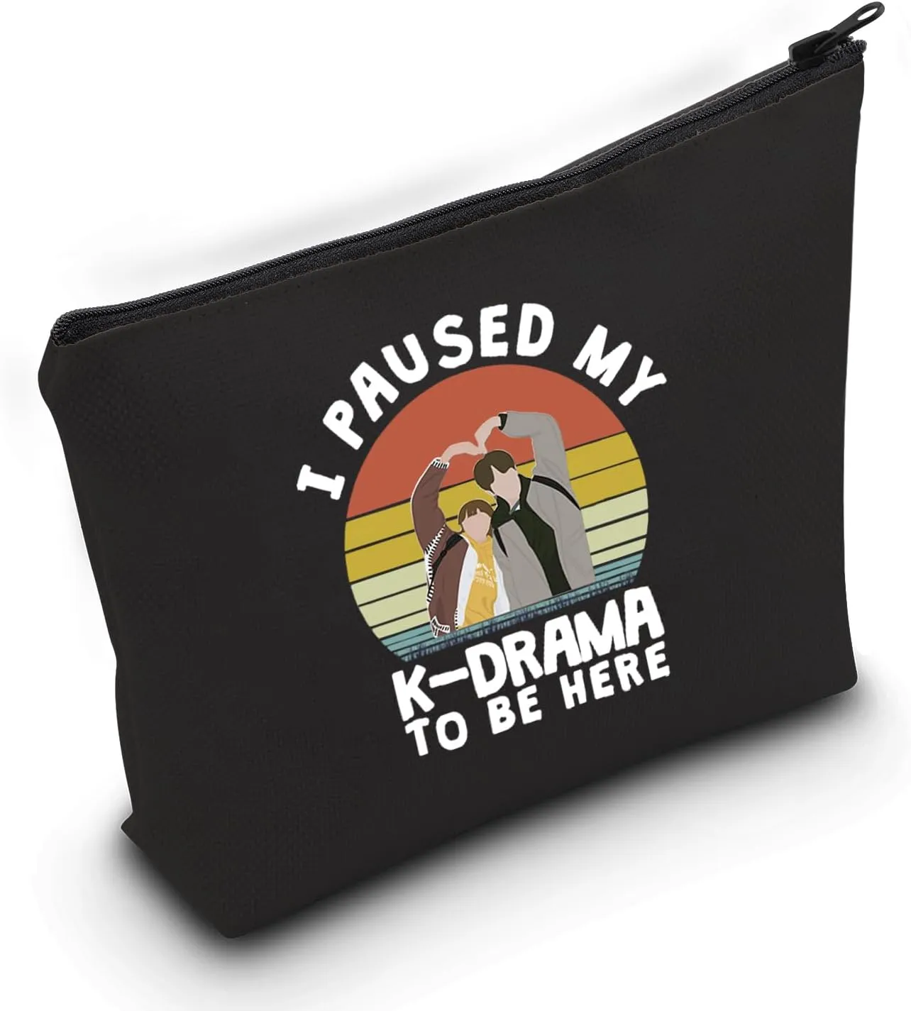 ZJXHPO K Drama Gift for Korean TV Show Fans I Paused My KDrama To Be Here K Drama Cosmetic Bag Korean Lover Gift (BL KDrama)